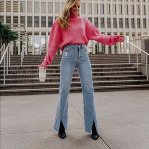 Dance for me slit jeans